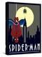Spider-Man Hanging-null-Stretched Canvas