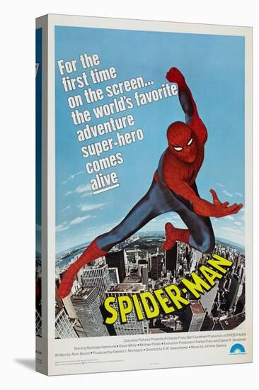 Spider-Man, Nicholas Hammond, 1977-null-Stretched Canvas