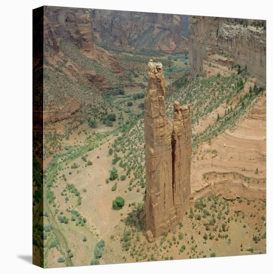 Spider Rock, Canyon De Chelly, Arizona, USA-Tony Gervis-Premier Image Canvas