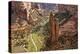 Spider Rock Viewpoint and Canyon de Chelly River, Chinle, Arizona-Michel Hersen-Premier Image Canvas