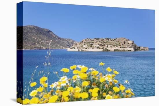 Spinalonga Island (Kalidon), Former Leper Colony, Gulf of Mirabello-Markus Lange-Premier Image Canvas