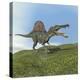 Spinosaurus Dinosaur-null-Stretched Canvas