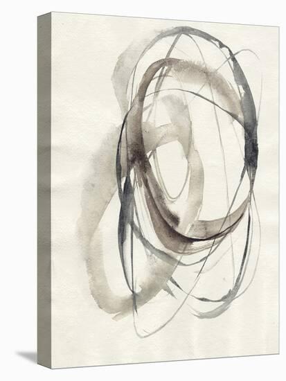 Spiral Hoops I-Jennifer Goldberger-Stretched Canvas