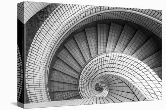 Spiral Staircase, Hong Kong, China-Paul Souders-Premier Image Canvas