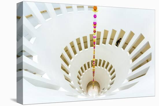 Spiral staircase, Leeum, Samsung Museum of Art, Seoul, South Korea-Peter Adams-Premier Image Canvas