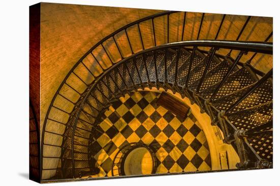 Spiral Staircase of St. Augustine Lighthouse, St. Augustine, Florida-Rona Schwarz-Premier Image Canvas