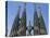 Spires of the Sagrada Familia, the Gaudi Cathedral in Barcelona, Cataluna, Spain, Europe-Jeremy Bright-Premier Image Canvas