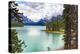 Spirit Island on Maligne Lake, Alberta, Canada-George Oze-Premier Image Canvas
