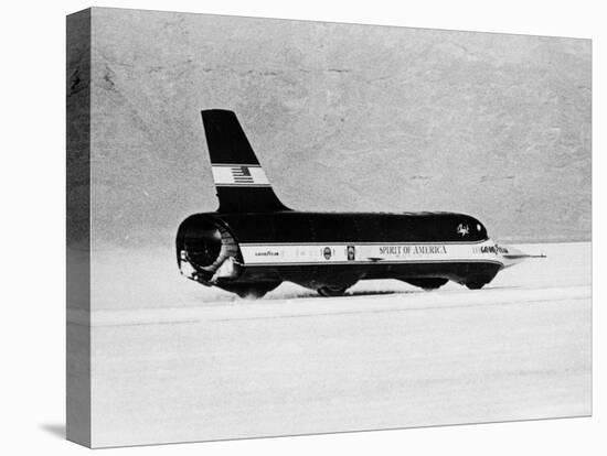 Spirit of America Sonic I' Breaking the Land Speed Record, Bonneville Salt Flats, Utah, USA, 1965-null-Premier Image Canvas