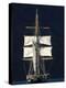 Spirit of New Zealand Tall Ship, Marlborough Sounds, South Island, New Zealand-David Wall-Premier Image Canvas