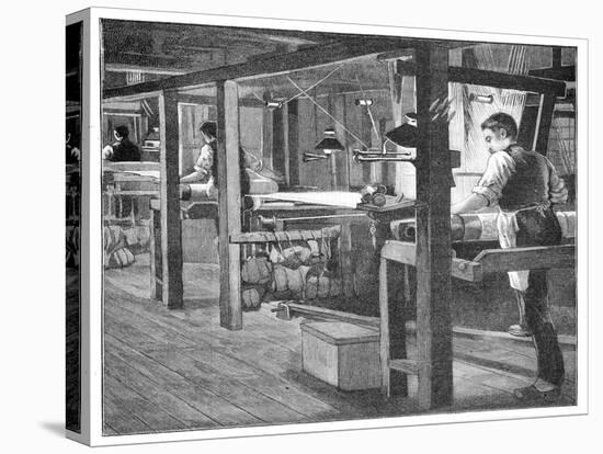 Spitalfields Silk Weavers, 1893-null-Premier Image Canvas