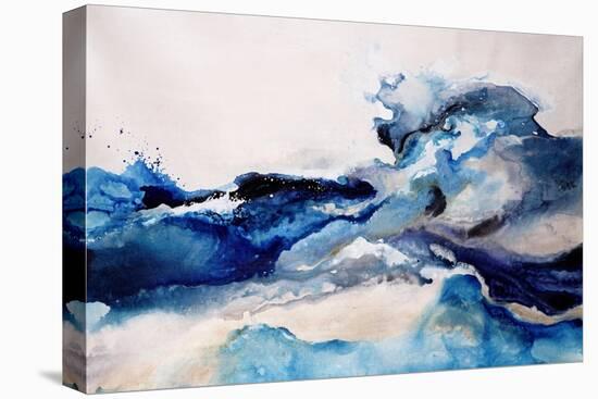 Splashing Across The Shore-Rikki Drotar-Premier Image Canvas