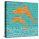 Splashing Dolphins-Piper Ballantyne-Stretched Canvas
