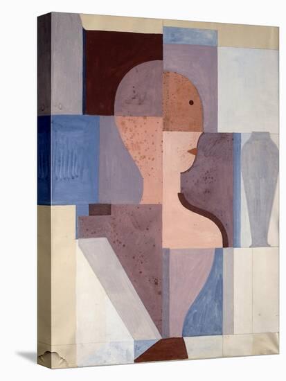 Split Half Figure to the Right, 1923-Oskar Schlemmer-Premier Image Canvas