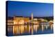 Split Harbour with Cathedral of Saint Domnius, Split, Dalmatian Coast, Croatia-Neil Farrin-Premier Image Canvas