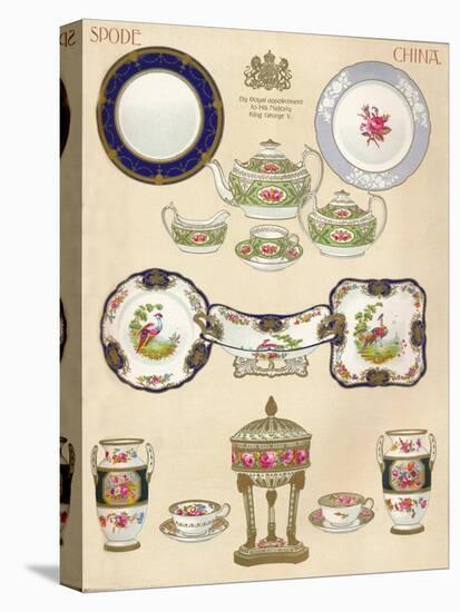 Spode China: Wtcopeland and Sons, Stoke-On-Trent, 18th Century, (1913)-null-Premier Image Canvas