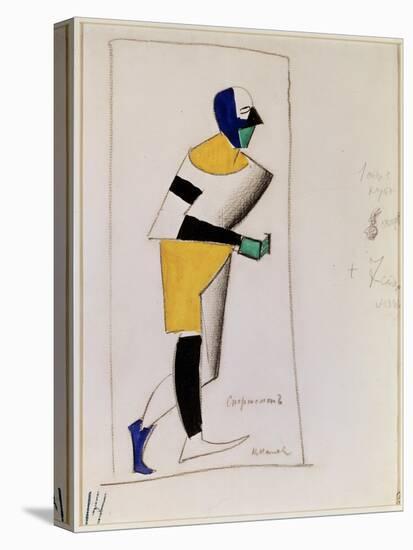 Sportif. Projet De Costume Pour L'opera La Victoire Sur Le Soleil De Alexei Kroutchenykh (Ou Kroutc-Kazimir Severinovich Malevich-Premier Image Canvas