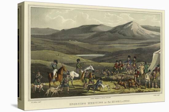 Sporting Meeting in the Highlands-Henry Thomas Alken-Premier Image Canvas