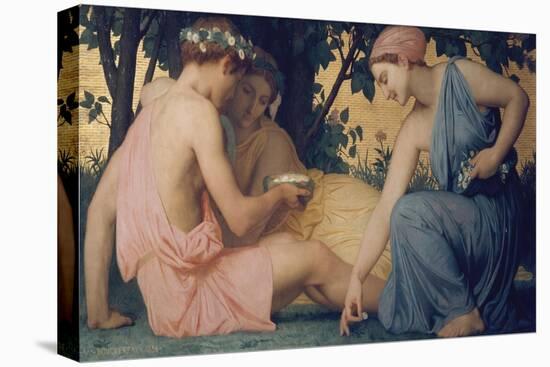 Spring, 1858-William Adolphe Bouguereau-Premier Image Canvas