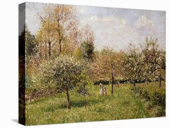 Spring at Eragny-Camille Pissarro-Premier Image Canvas