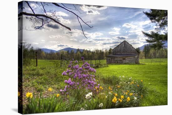 Spring Barn-Stephen Goodhue-Stretched Canvas