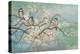Spring Branch with Birds-Patricia Pinto-Stretched Canvas