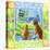 Spring Cat and Dog-Geraldine Aikman-Premier Image Canvas