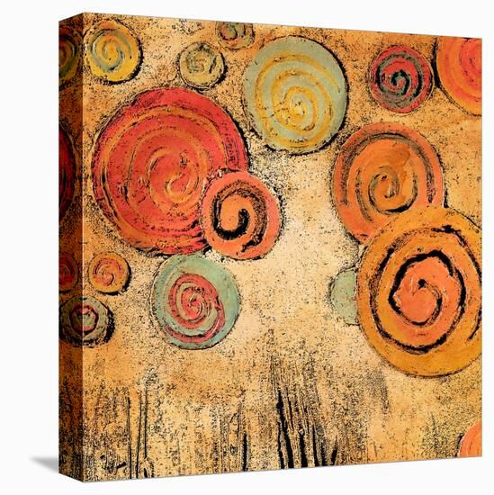 Spring Forward Square I-Gina Ritter-Stretched Canvas