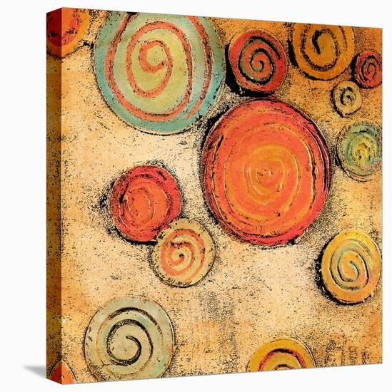 Spring Forward Square II-Gina Ritter-Stretched Canvas
