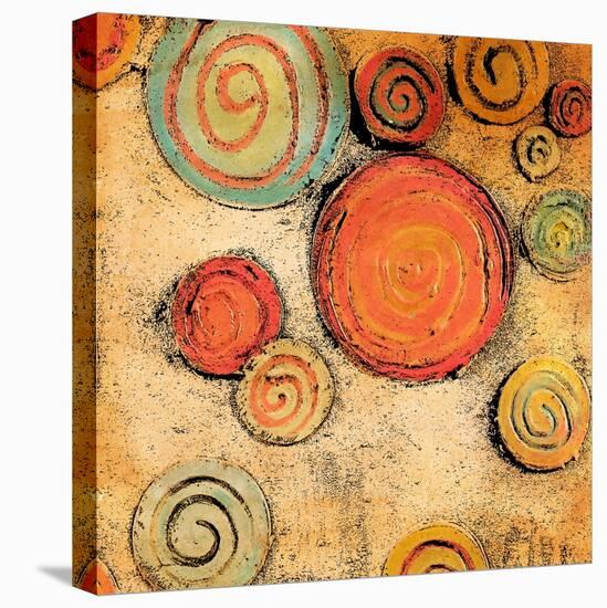 Spring Forward Square II-Gina Ritter-Stretched Canvas