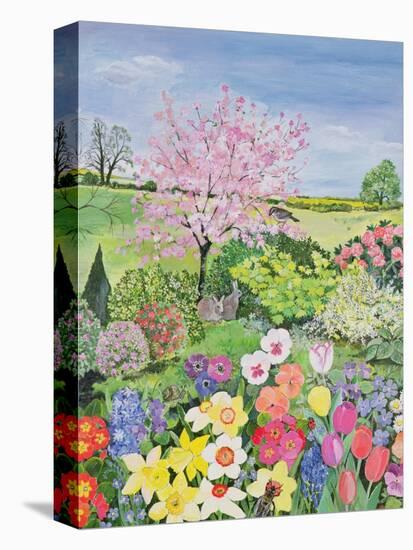 Spring from the Four Seasons (One of a Set of Four)-Hilary Jones-Premier Image Canvas