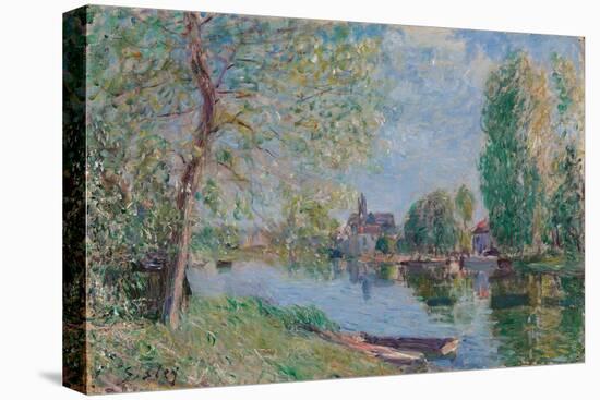 Spring in Moret-sur-Loing; Le printemps a Moret sur Loing, 1891-Alfred Sisley-Premier Image Canvas