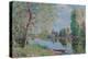 Spring in Moret-sur-Loing; Le printemps a Moret sur Loing, 1891-Alfred Sisley-Premier Image Canvas