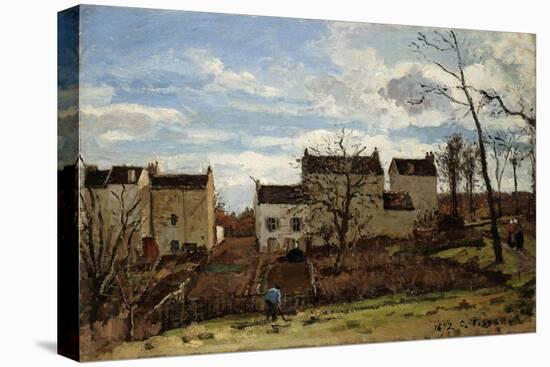 Spring in Pontoise; Printemps a Pontoise, 1872-Camille Pissarro-Premier Image Canvas