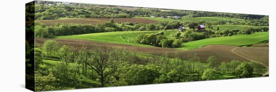 Spring in the Mississippi River Valley Near the Balltown, Dubuque County, Iowa, Usa-null-Premier Image Canvas