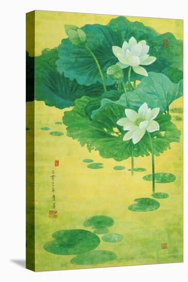 Spring Lotus-Ailian Price-Stretched Canvas