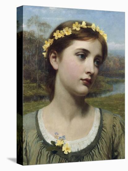 Spring Maiden, 1884-Frank Bernard Dicksee-Premier Image Canvas