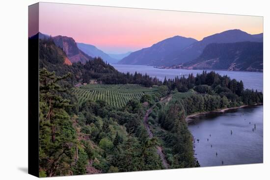 Spring Morning Landscape at Columbia River Gorge, Oregon-Vincent James-Premier Image Canvas