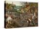 Spring Par Brueghel, Pieter, the Younger (1564-1638). Oil on Wood, Size : 41,9X57,2, C. 1625-1630,-Pieter the Younger Brueghel-Premier Image Canvas