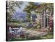 Spring Patio II-Sung Kim-Stretched Canvas