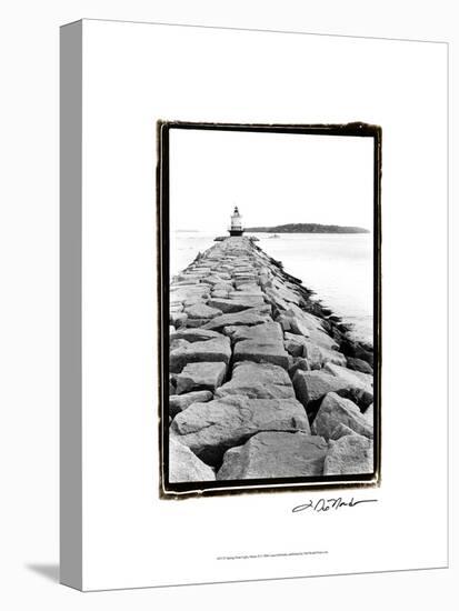 Spring Point Light, Maine II-Laura Denardo-Stretched Canvas