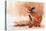 Spring Vixen, 2022, (pastel on paper)-Mark Adlington-Premier Image Canvas
