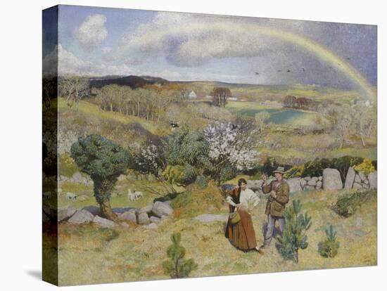 Spring-Dame Laura Knight-Premier Image Canvas