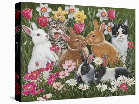 Springtime Bunnies-William Vanderdasson-Premier Image Canvas