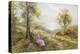 Springtime in Dorset-Ernest Walbourn-Premier Image Canvas