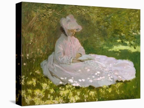 Springtime-Claude Monet-Premier Image Canvas