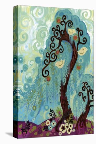 Spritely Blue Willows-Natasha Wescoat-Premier Image Canvas