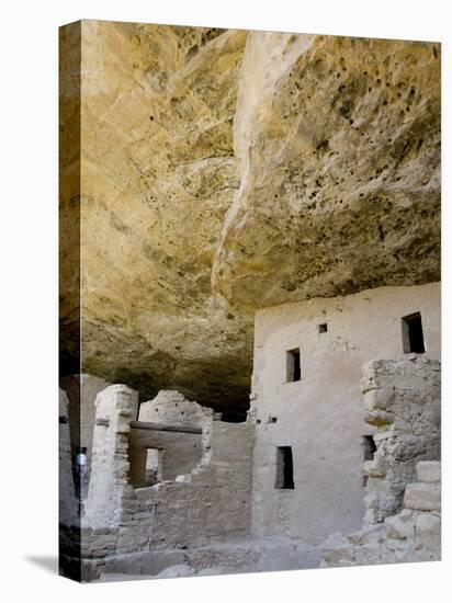 Spruce Tree House Ruins, Mesa Verde National Park, Colorado, USA-Cindy Miller Hopkins-Premier Image Canvas