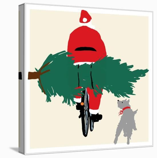 Spruced Up Santa-Jenny Frean-Premier Image Canvas