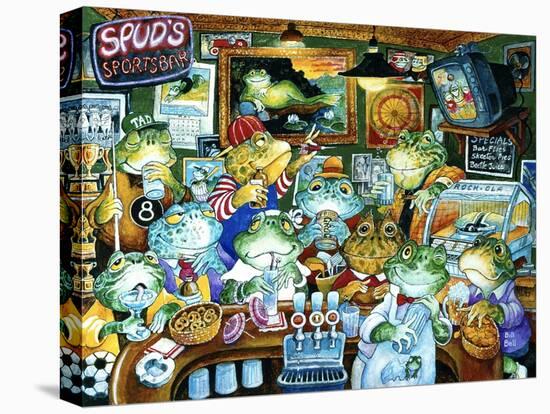 Spud's Sportsbar-Bill Bell-Premier Image Canvas